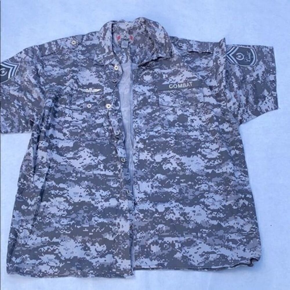 Men’s Army Fatigue Shirt/Jacket